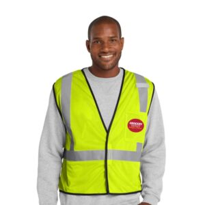 CSV100 CornerStone ® ANSI 107 Class 2 Economy Mesh One-Pocket Vest