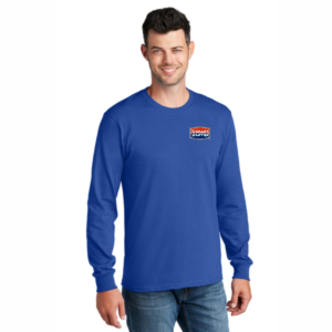 PC54LS - Port & Company® Long Sleeve Core Cotton Tee - Royal Blue