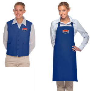 Vests and Aprons